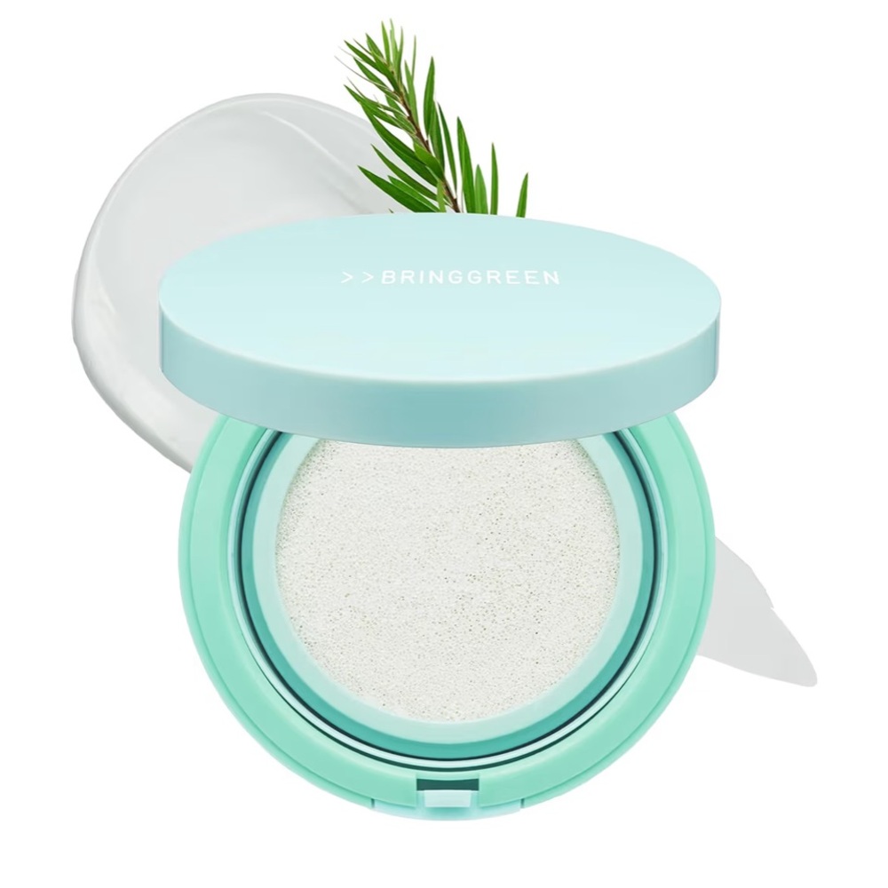 NWT Bring Green Tea Tree Sun Cushion